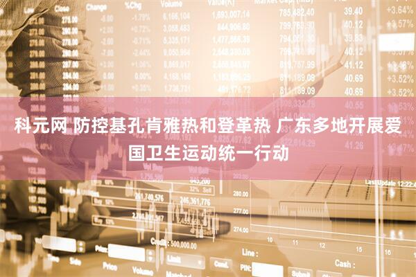 科元网 防控基孔肯雅热和登革热 广东多地开展爱国卫生运动统一行动