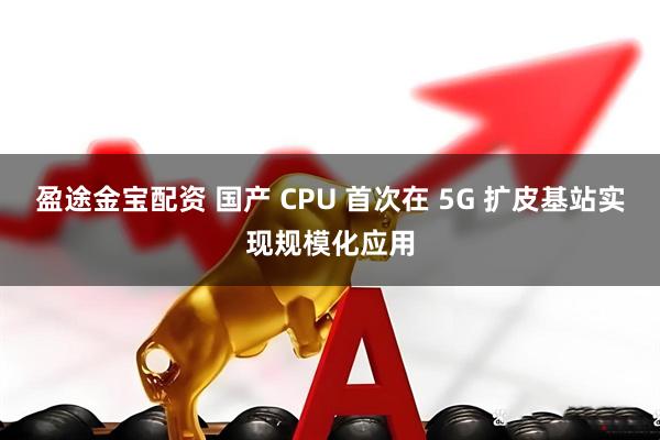 盈途金宝配资 国产 CPU 首次在 5G 扩皮基站实现规模化应用